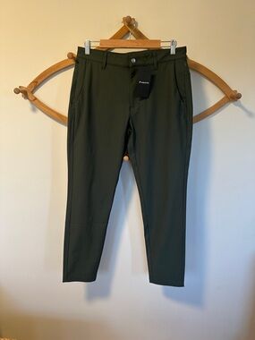Fabletics Olive Green Stretch Chino Pants